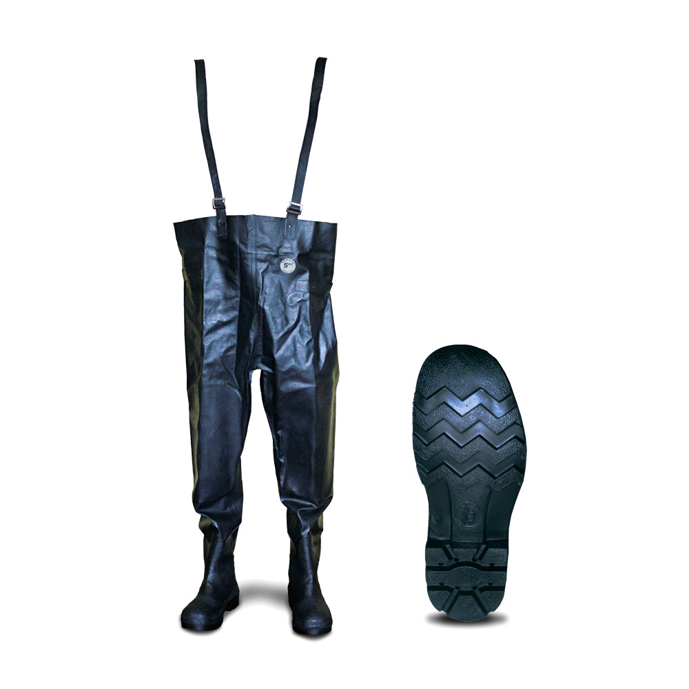 Bota Pantalon Harden Forro Lona Con Punta De Acero
