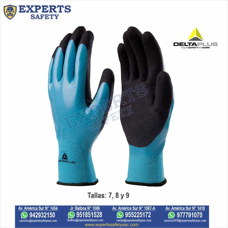Guante Vv636Bl Nitrilo Foam Nitrilo